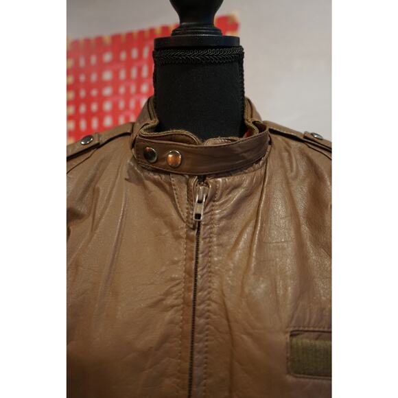 Vintage Classic Directions Leather Jacket - Picture 8 of 10